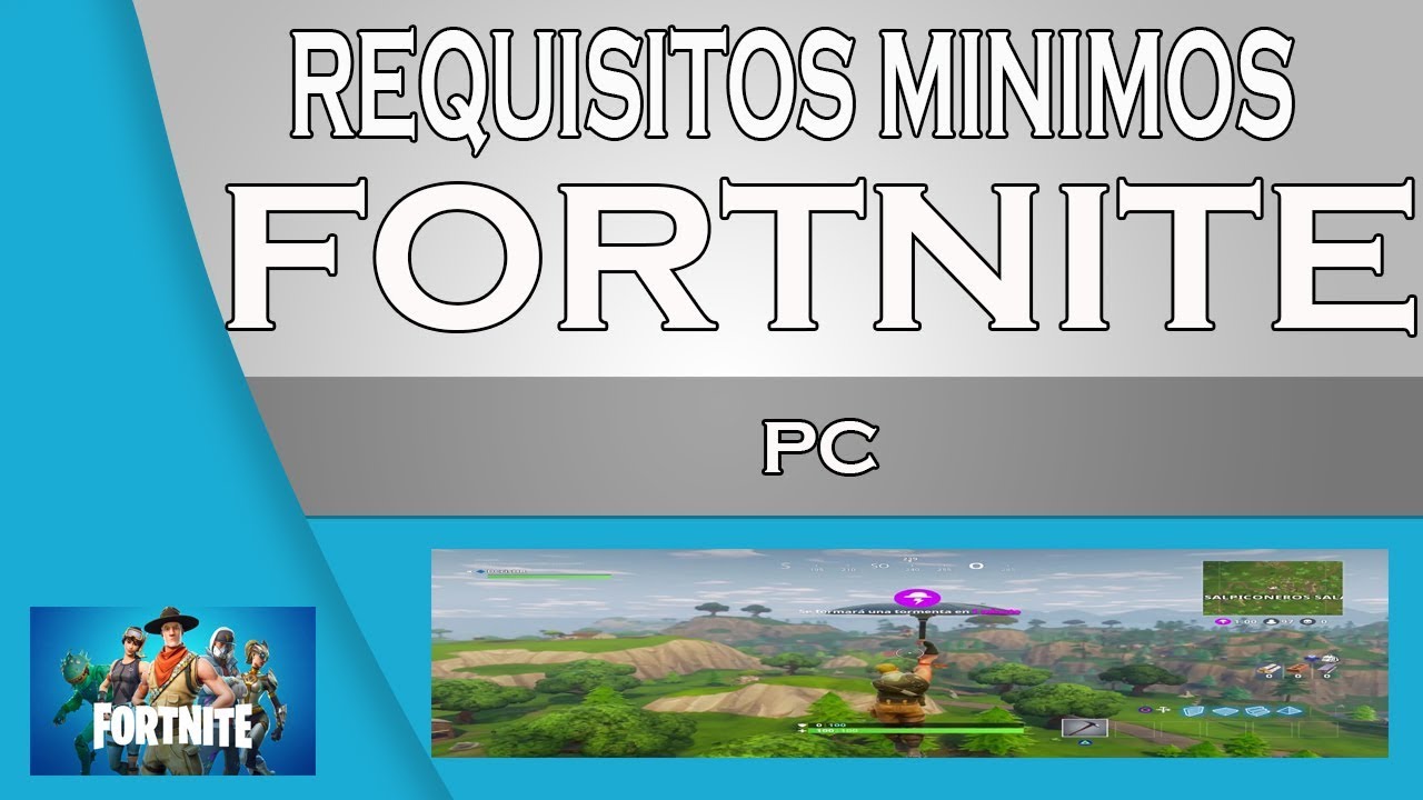 Requisitos Fortnite