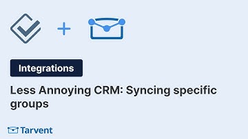 Less Annoying CRM: Syncing specific groups