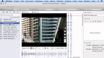 ATLAS.ti Mac: Importing Documents