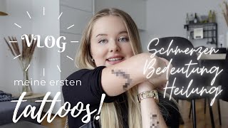 Ich lasse mir meine ersten Tattoos stechen! Aufregung?! Schmerzen?! Bedeutung?! Ich nehme euch mit!