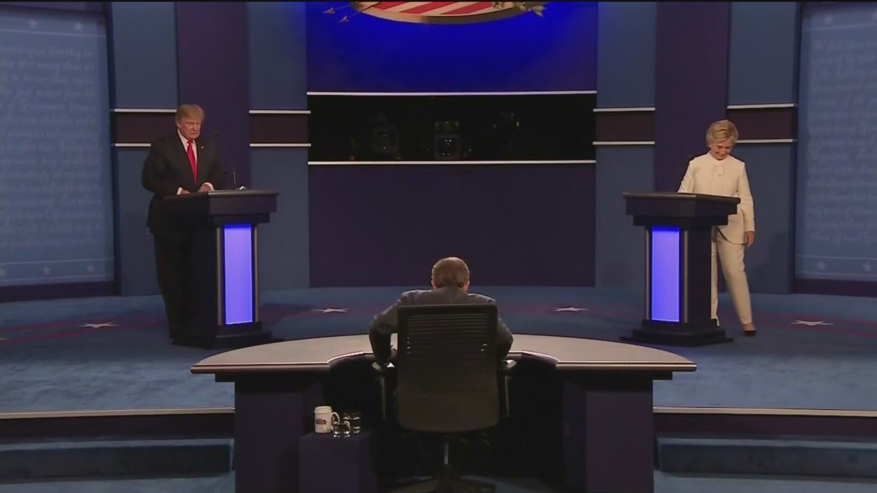 Final Presidential Debate: Trump and Clinton do not shake hands to ...