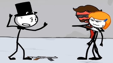 Rescue the Lover - Henry Stickman Thief Puzzle - Levels 1-10 - Gameplay Walkthrough