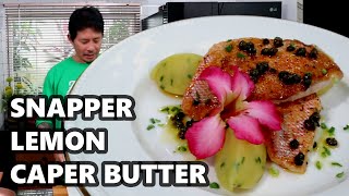 Snapper in Lemon Caper Butter Sauce - Simple and Delicious screenshot 5