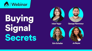 Buying Signal Secrets Webinar