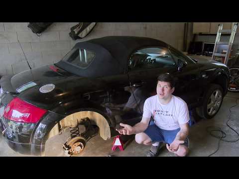 How to Replace the Rear Struts (shock absorbers) in an Audi/VW