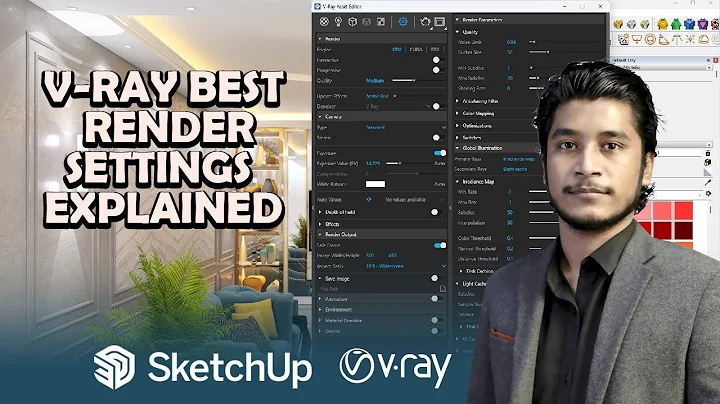 V-ray Best Render Settings Explained | V-Ray for SketchUp