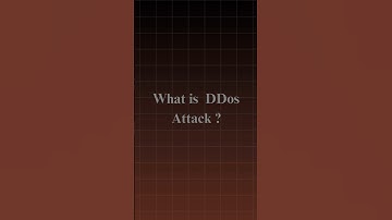 What is DDos Attack |  #DDosAttack  #cybersecurity #EthicalHax #shorts
