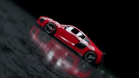 Audi R8 v10 plus | Blender animation |1080p