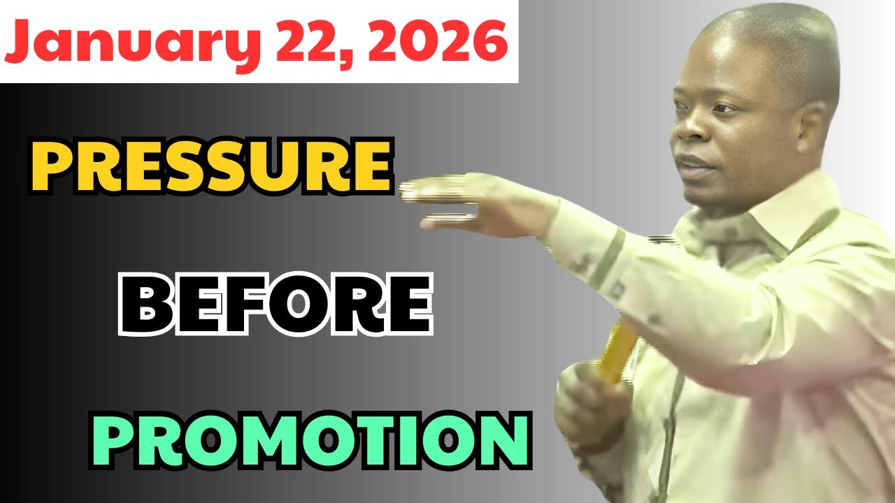 January 22 - PRESSURE BEFORE PROMOTION| Prophet Shepherd Bushiri