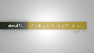 Online Registration Tutorial #4 - Routine List by Jeff Valin