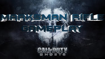 Call Of Duty Ghosts Marksman Rifle Gameplay