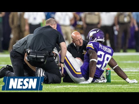 Adrian Peterson Suffers
