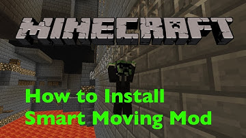 Minecraft: How to INSTALL SMART MOVING MOD 1.10!