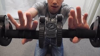 腹筋をバリバリに割るトレーニング器具（ダブルモンスターローラー）Wモンスターローラー