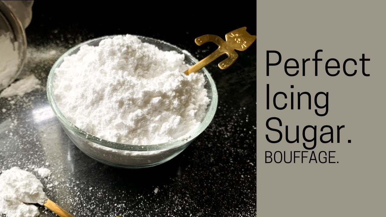 How to make icing sugar at home Confectioners sugar Icing sugar for
