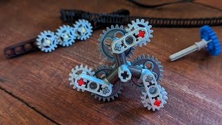 C.V.T. chain drive. Lego technic