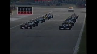 F1 GP Itália 2001 - Globo - 16/09/2001