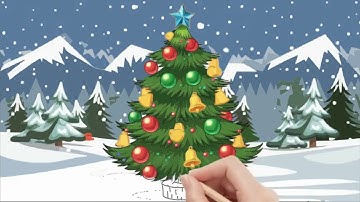 Step-by-Step Guide: How to Draw a Christmas Tree - Easy Tutorial with Tips for Beginners!