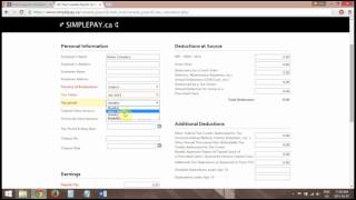 Simplepay Tax Calculuator