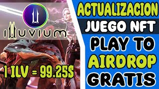 🤖ILLUVIUM🤖 ACTUALIZACION + PLAY TO AIRDROP 🔥 RECOMPENSA DE 200.000 TOKENS $ILV 🤑