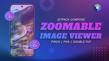 Zoomable Image Viewer using Jetpack Compose (Pinch, Pan, Double-Tap)