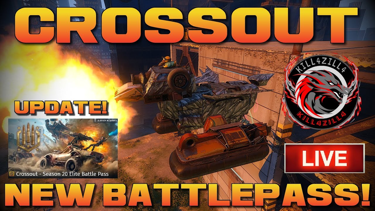 CROSSOUT - New BATTLEPASS & Update! - Going over ALL of it!