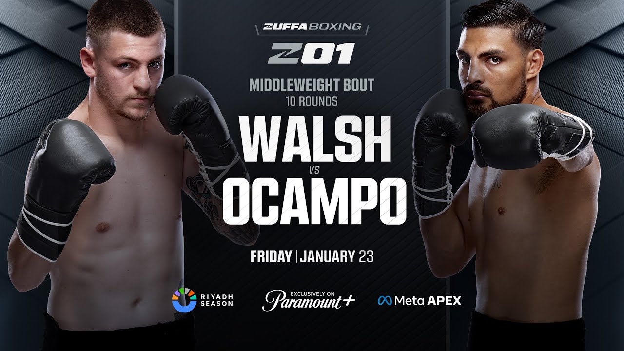 Zuffa Boxing 1: Walsh vs Ocampo