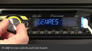 Pioneer DEH-3400UB CD Receiver Display and Controls Demo | Crutchfield Video