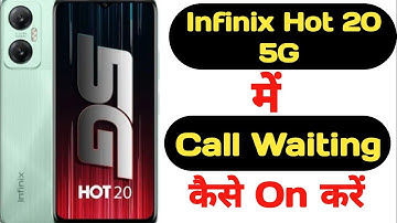 How to enable call waiting feature in Infinix Hot 20 5G || Infinix Hot 20 5G call waiting ||