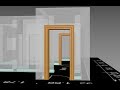 Как сделать наличник для двери в 3ds Max