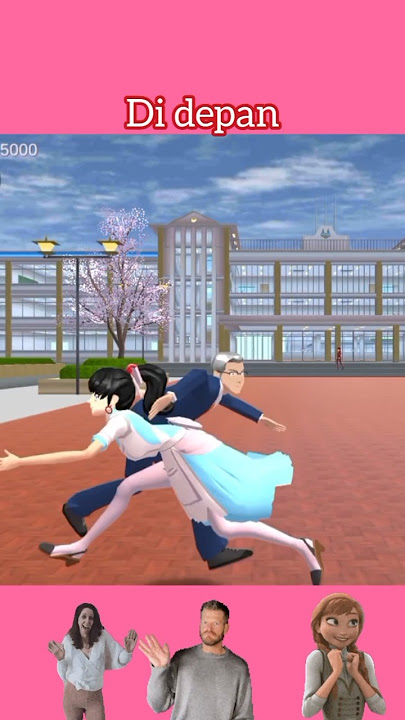 tamaki dan guru kesurup4n #sakura #sakuraschoolsimulator #shorts