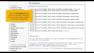 Tutorial How To Install Oscommerce From Fantastico Layeronline Web Hosting