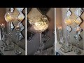 2 Glamorous Home Decor DIYS | Dollar Tree DIY Glam Candleholders |  Elegant Home Decor Lighting DIYS