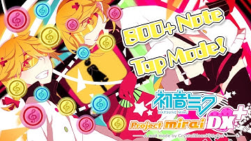 Project Mirai DX+ Sekishinsei: Kamatoto Araryouji (Tap Mode 9) Chart View