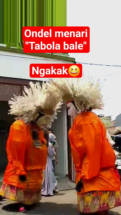 Ondel-ondel joget tabola bale #tabolabale #ondelondel #trandingshorts #shortsviral #fypシ゚viral #vypシ