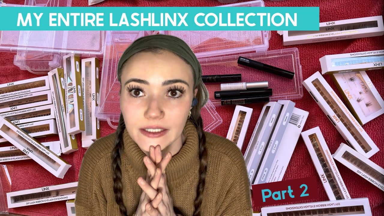 REVIEW: Everything from LASHLINX Part 2 - lash ribbons, pre-mapped styles, strip lashes!!!
