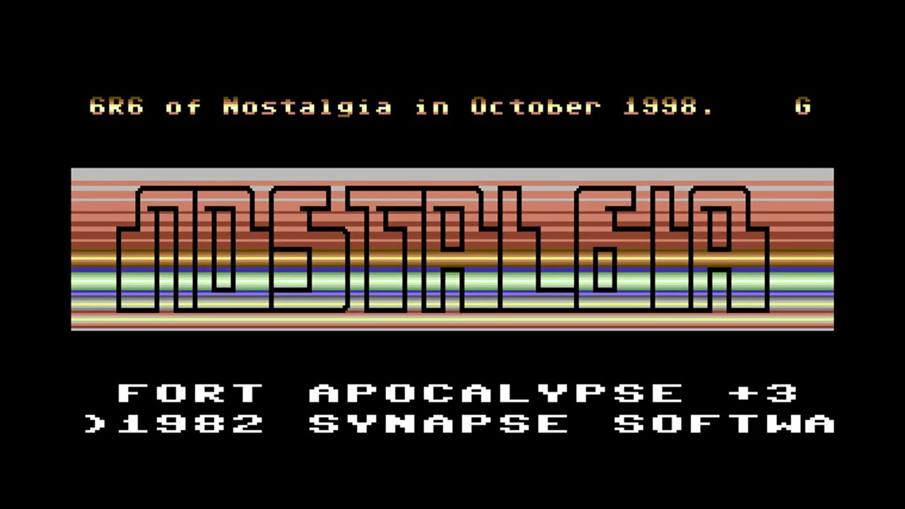 Cracktro by Nostalgia (1998) (Commodore 64)