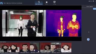 Long Range Body Temperature Thermal Scanner Screening Camera for Airport with Free Software. screenshot 4