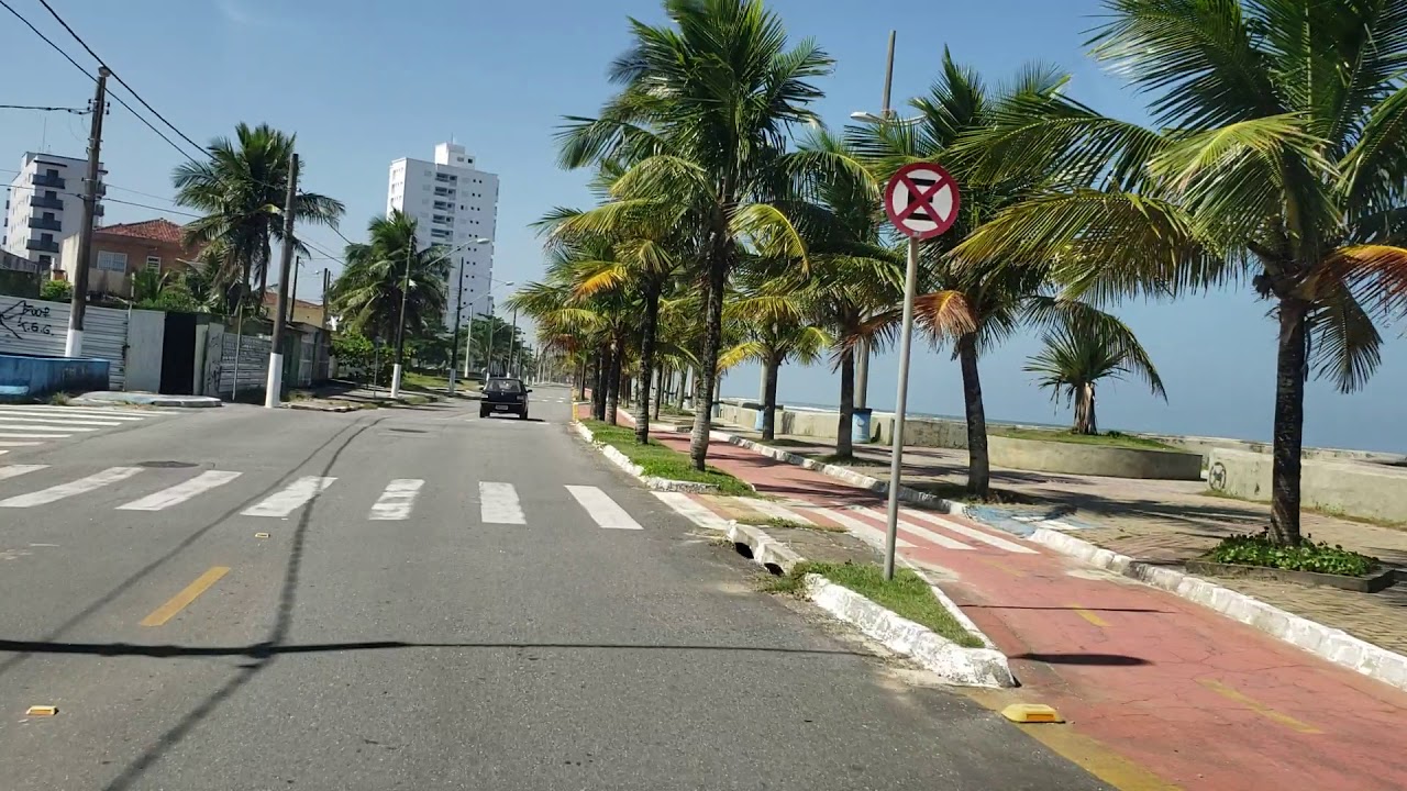 Avenida da Praia  de Mongaguá  SP