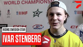 Ivar Stenberg, Top 2026 NHL Draft Prospect, On Trying To Emulate Tim Stützle, Brother Otto And Gold