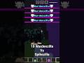 10 Wardenzilla Vs Spikezilla #mobbattle #mcpe #addon #shorts