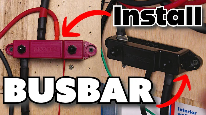 How To Install BusBar Solar Panel System Easy Simple