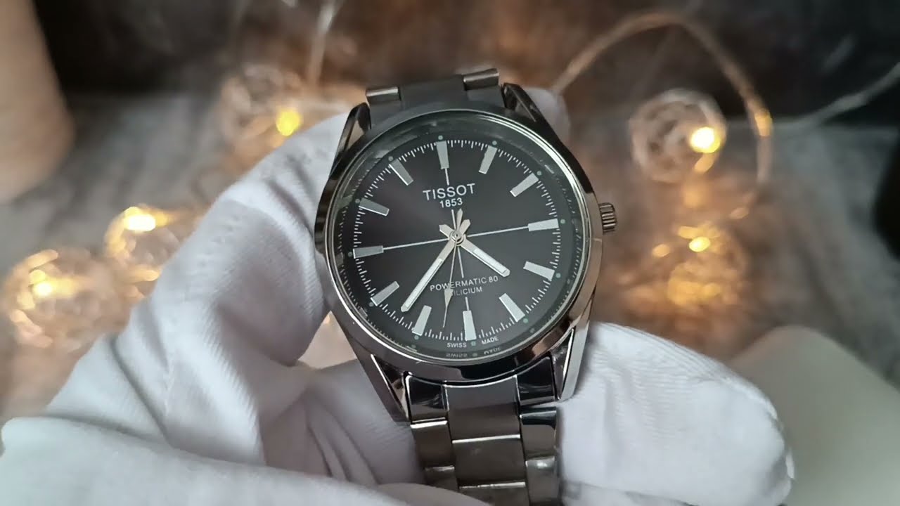 Мужские Tissot HP 4995G-1 DKX. Люминесцентное покрытие индексов и стрелок.