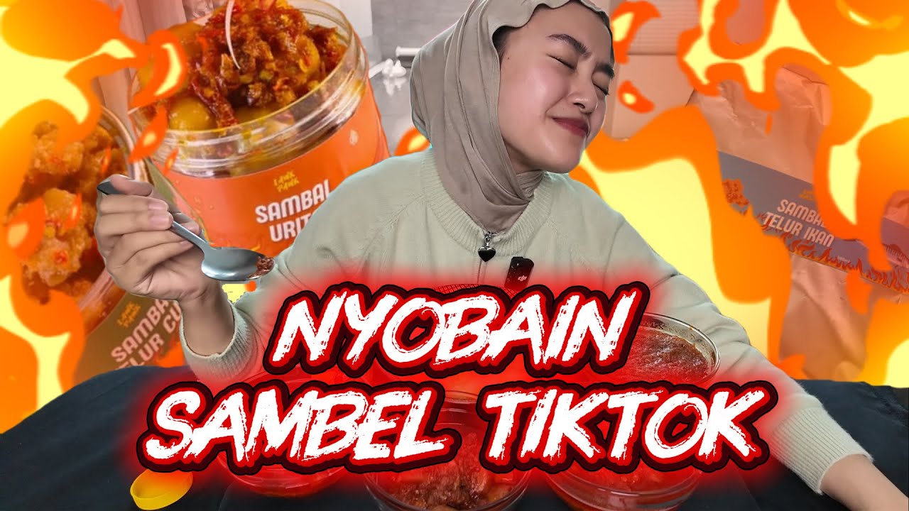 NYOBAIN SAMBEL TIKTOK - BEUUUH RASANYA .... IBU SAMPAI TAK BISA BERKATA KATA!!!