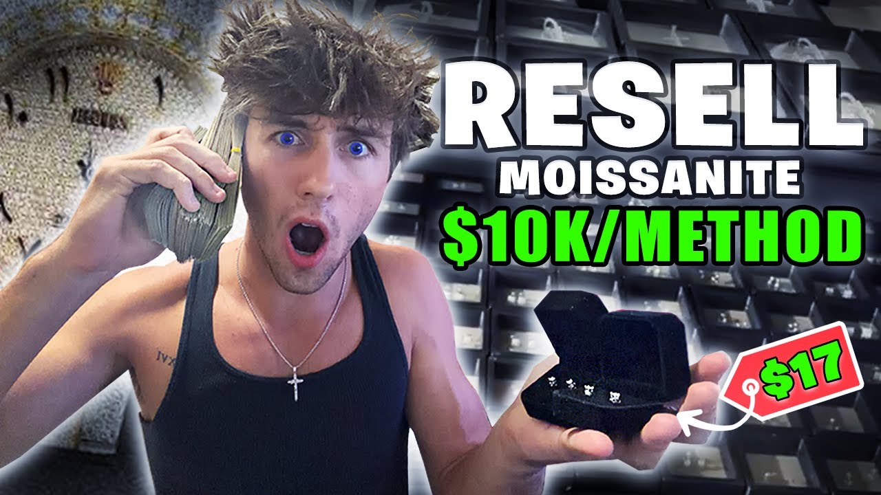 Перепродажа муассанита за 10 000 долларов в месяц (НОВЫЙ МЕТОД)