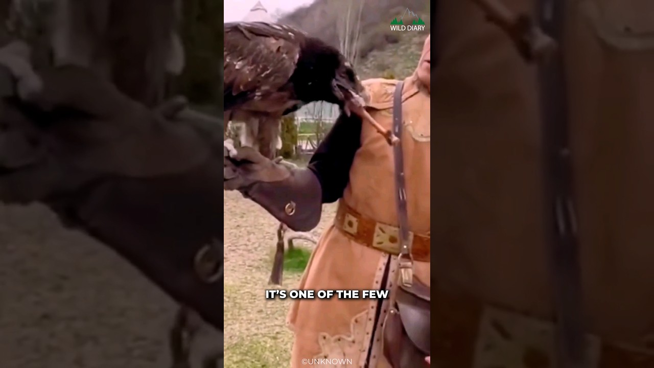 This Bird Use Gravity To Crack Bones And Eating Them