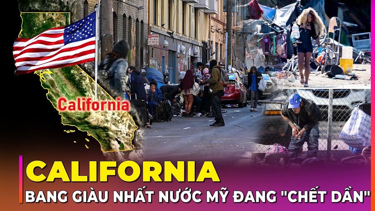 TẠI SAO CẢ TRIỆU NGƯỜI RỜI BỎ CALIFORNIA DÙ LÀ BANG GIÀU NHẤT NƯỚC MỸ ? | Ghiền Địa Lý