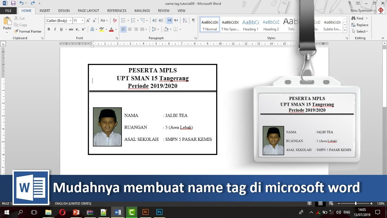 cara-mudah-membuat-name-tag-di-microsoft-word-tutorial89-youtube