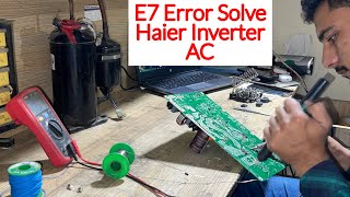 E7 Error inverter AC Solve Fault PCB Repair