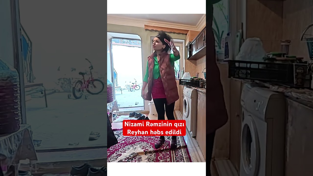 Reyhanın həbsdən öncəki kadrları 